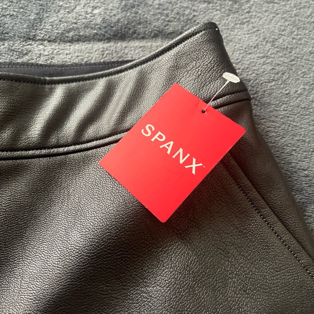 NWT Spanks - Leather Like Culotte